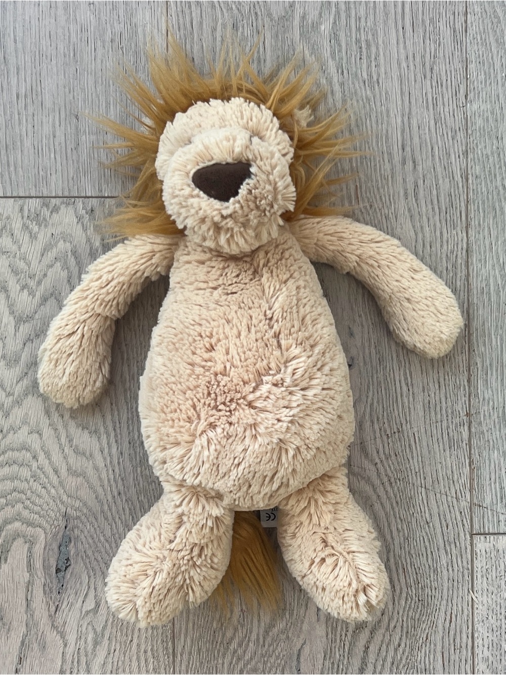 Jellycat 12” Bashful Lion Plush Stuffed Animal NWOT